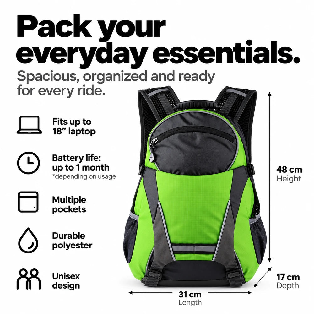LumaRide LED Signal Backpack