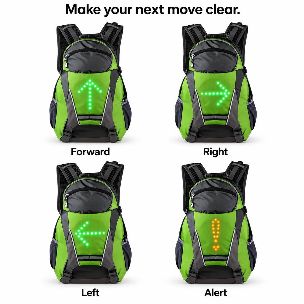 LumaRide LED Signal Backpack